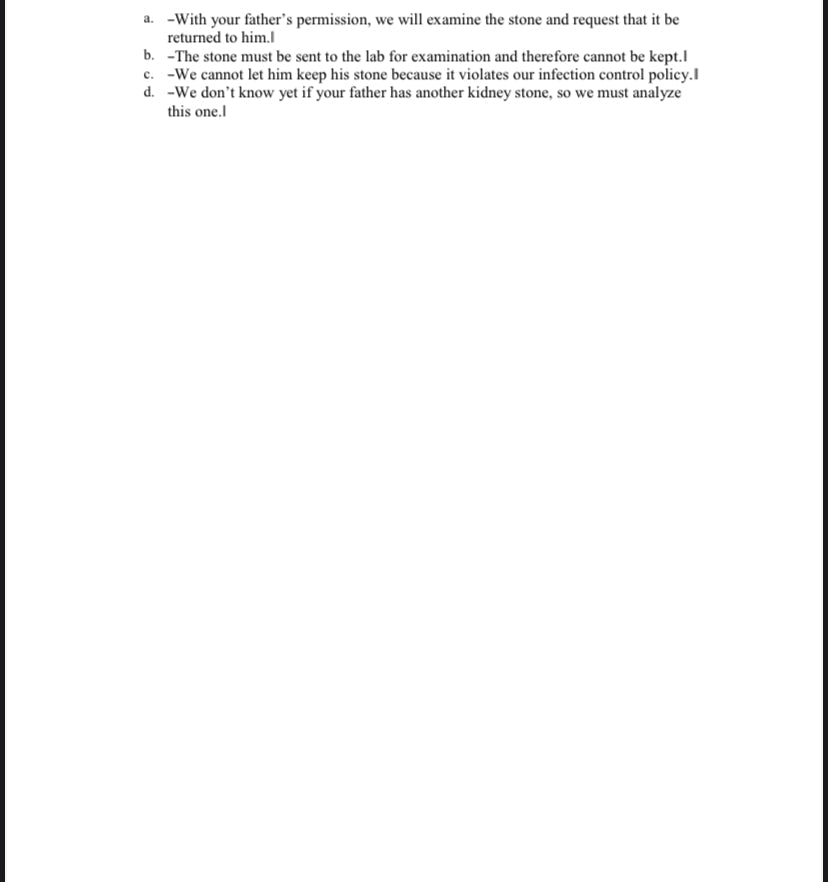 Test Bank – Seidel’s Guide to Physical Examination, 10th Edition